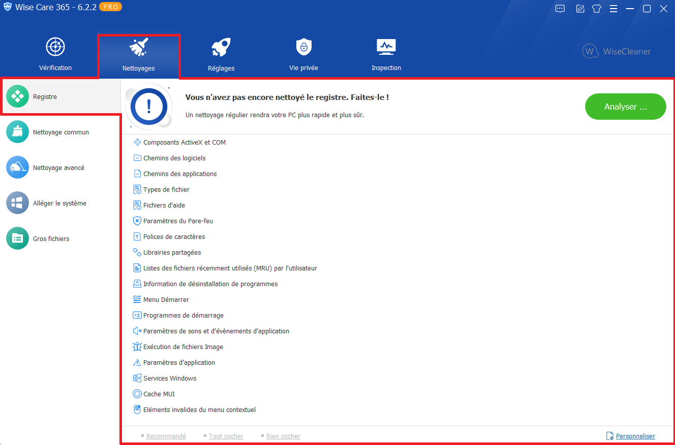 WiseCare365-Nettoyages-Registre